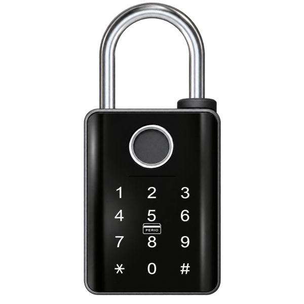 BS-CI20 1 cuadrado PNG Candado Inteligente BSmart Padlock CI20 Negro